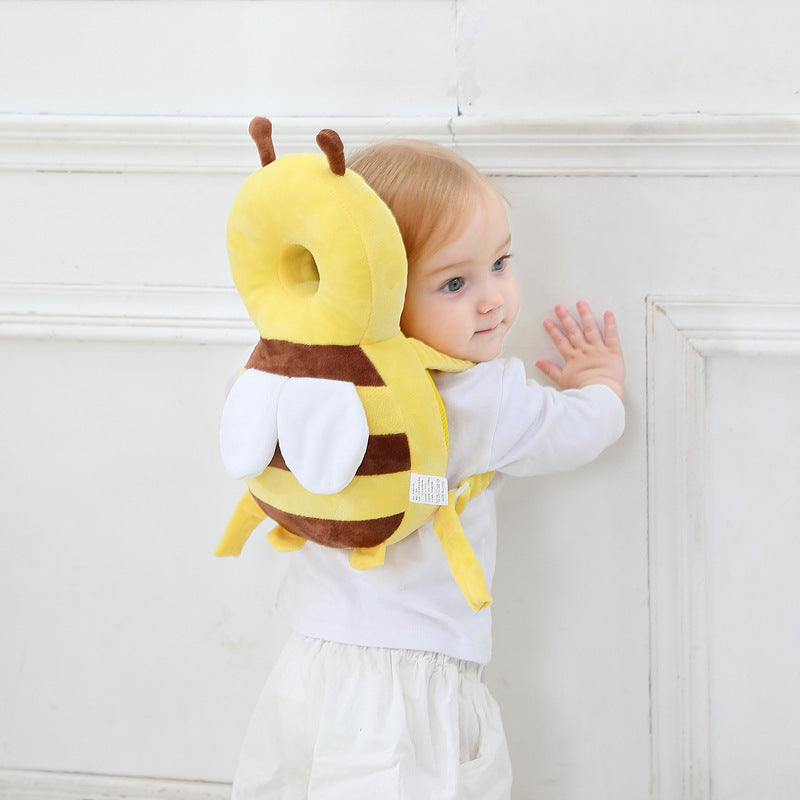 Sac à dos coussin de protection pour bébé motif abeille