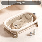Baignoire Pliable pour Bébé avec Accessoires et Capteur de Température