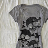 Playera Gris Casual para Mujer - vista 5