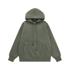 Sweat à capuche épais pour homme, doublure polaire 350 g