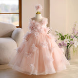Vestido Rosa de Princesa para Niña, Fiestas y Presentaciones | Imagen 1 | My Store Plus