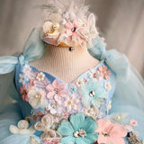 Vestido Azul Lolita de Princesa para Niña con Falda Amplia | Imagen 2 | My Store Plus