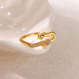 Open ring