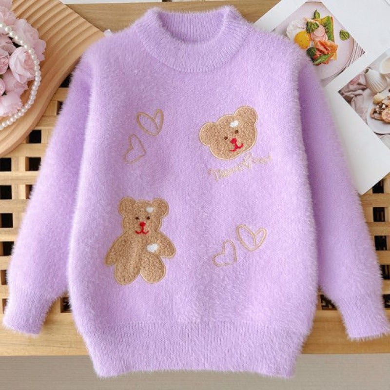 Suéter Suave Tipo Mink para Niña | Imagen 87 | My Store Plus
