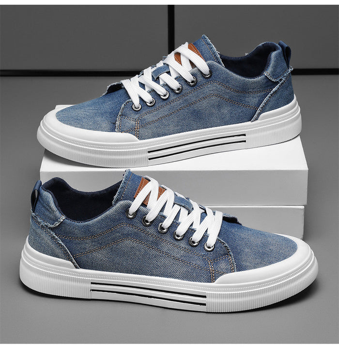 Tenis de Lona para Hombre Ligeros y Transpirables Tallas 39-48