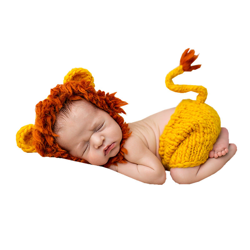 Infant Lion King Photo Costume with Props