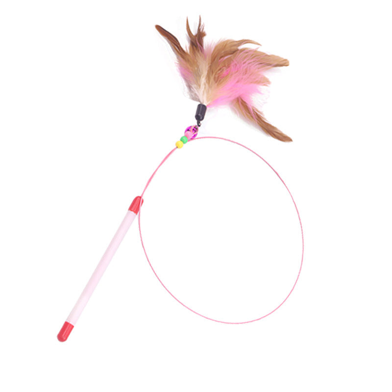 Juguete Interactivo para Gato con Plumas y Cascabel - vista 3