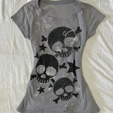 Playera Gris Casual para Mujer - vista 2