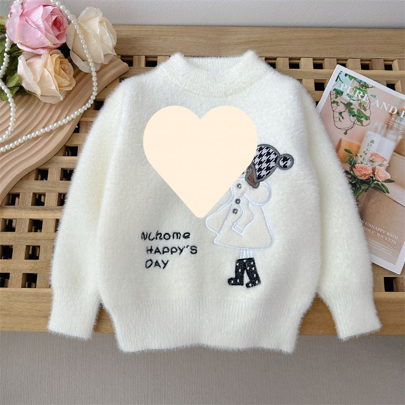 Suéter Suave Tipo Mink para Niña | Imagen 17 | My Store Plus