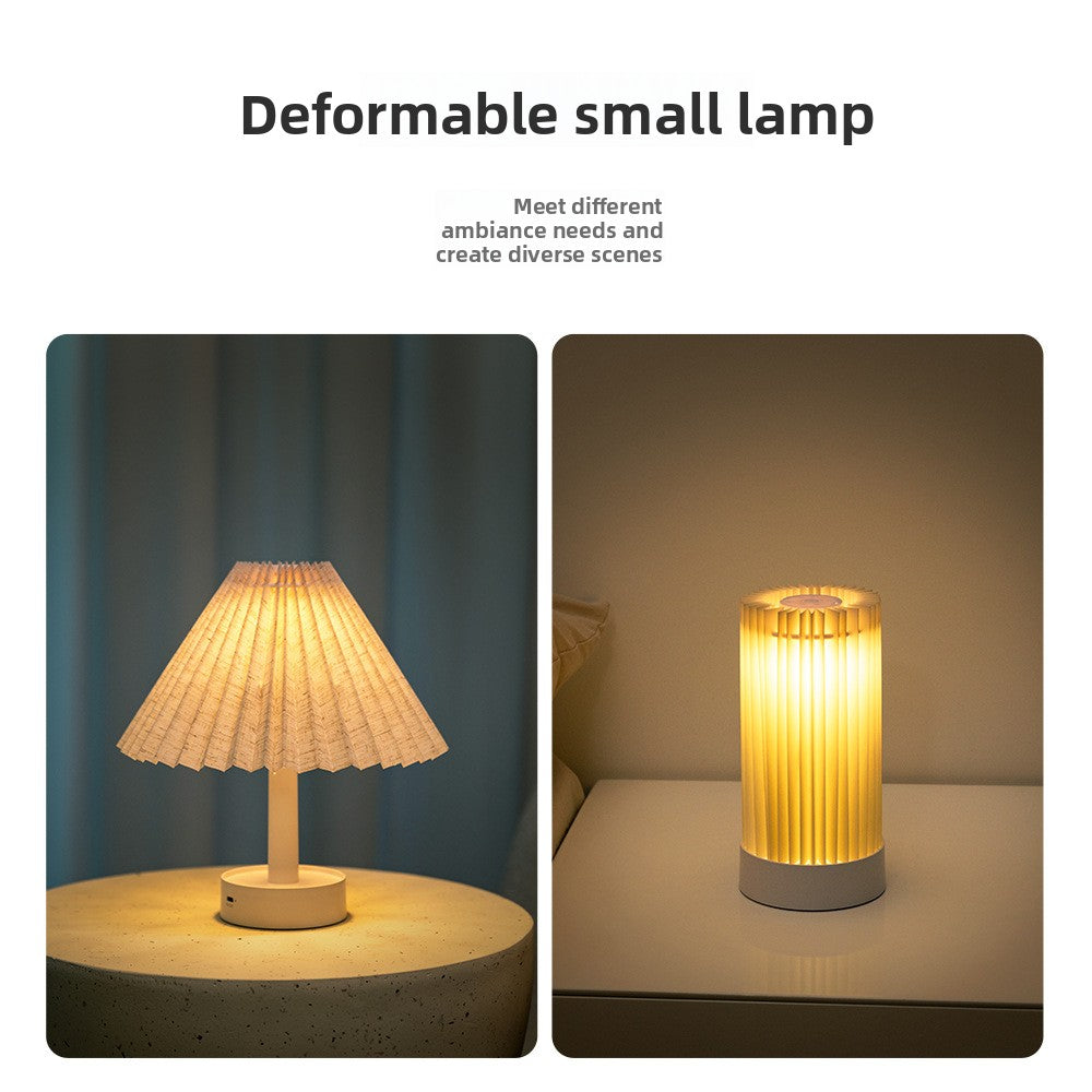 Rechargeable Foldable Table Lamp with 3 Light Tones