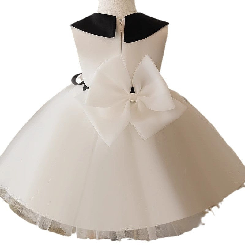 Vestido Blanco de Princesa para Niña con Moños | Imagen 5 | My Store Plus