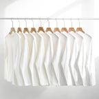 T-shirt épais en coton pour homme, manches longues et coupe ample