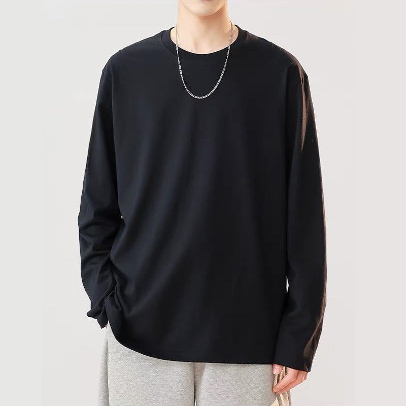 Playera Gruesa de Algodón Manga Larga para Hombre - vista 8