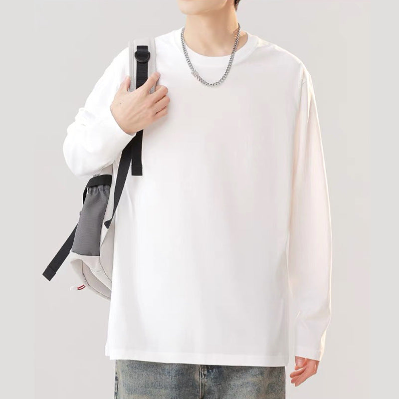 Playera Gruesa de Algodón Manga Larga para Hombre - vista 9