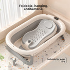 Baignoire Pliable pour Bébé avec Accessoires et Capteur de Température