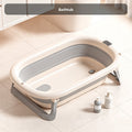 Baignoire Pliable pour Bébé avec Accessoires et Capteur de Température