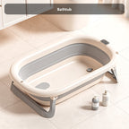 Baignoire Pliable pour Bébé avec Accessoires et Capteur de Température
