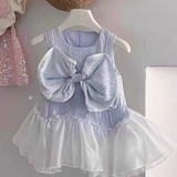 Vestido de Algodón sin Mangas para Niña, Estilo Princesa | Imagen 4 | My Store Plus