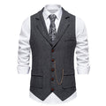 Mens Slim Fit Vintage Vest