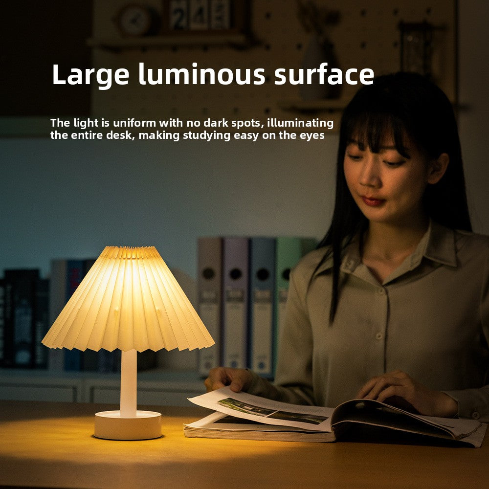 Rechargeable Foldable Table Lamp with 3 Light Tones