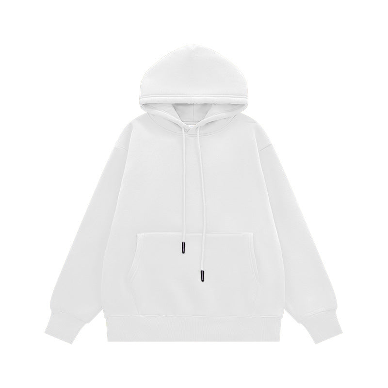 Sweat à capuche épais pour homme, doublure polaire 350 g