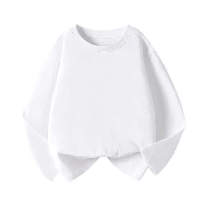 Kids' Long-Sleeve T-Shirt - 100% Cotton