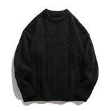 Suéter Tejido Texturizado de Cuello Redondo para Hombre - vista 3