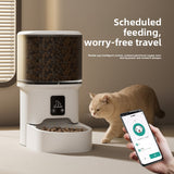 Automatic Pet Feeder with Remote Control and Timed Feeding