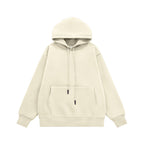 Sweat à capuche épais pour homme, doublure polaire 350 g