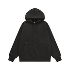 Sweat à capuche épais pour homme, doublure polaire 350 g