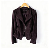 Chaqueta Biker de Cuero Sintético para Mujer - vista 8