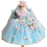 Vestido Azul Lolita de Princesa para Niña con Falda Amplia | Imagen 5 | My Store Plus