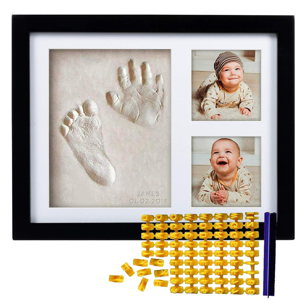 DIY Handprint Photo Frame Keepsake