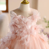 Vestido Rosa de Princesa para Niña, Fiestas y Presentaciones | Imagen 4 | My Store Plus