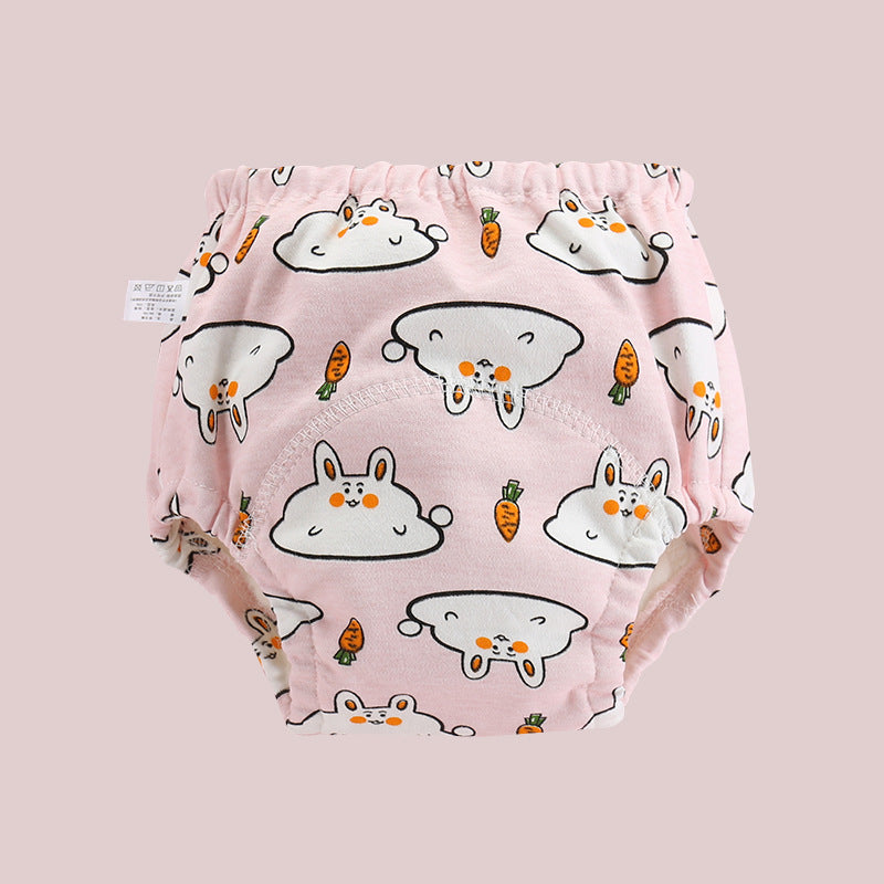 Culotte d'apprentissage en coton pour bébé avec motifs animaux