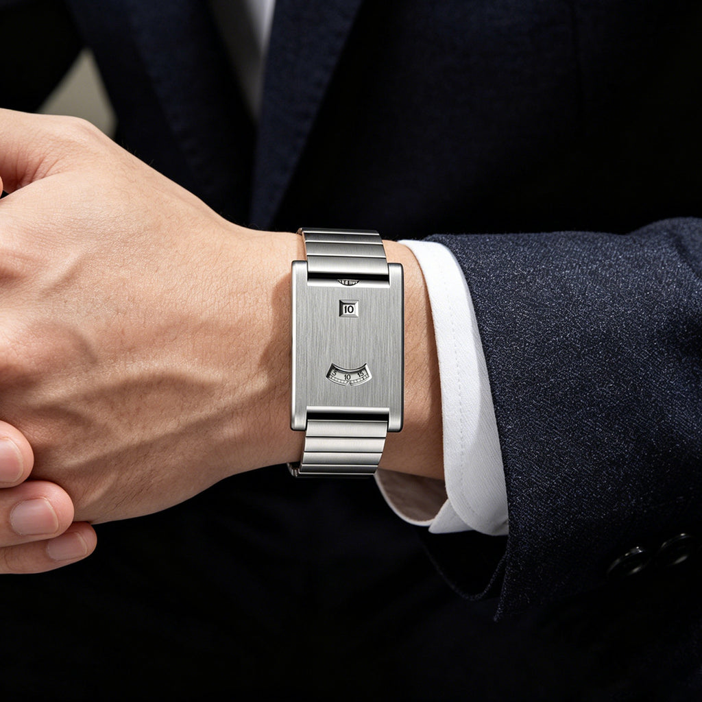 Square Digital Quartz Watch