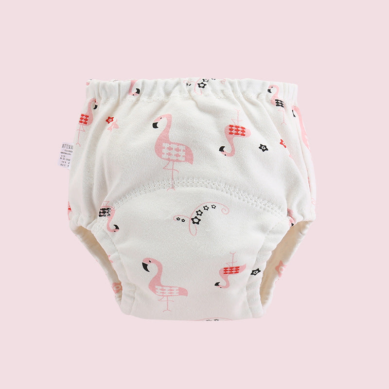 Culotte d'apprentissage en coton pour bébé avec motifs animaux