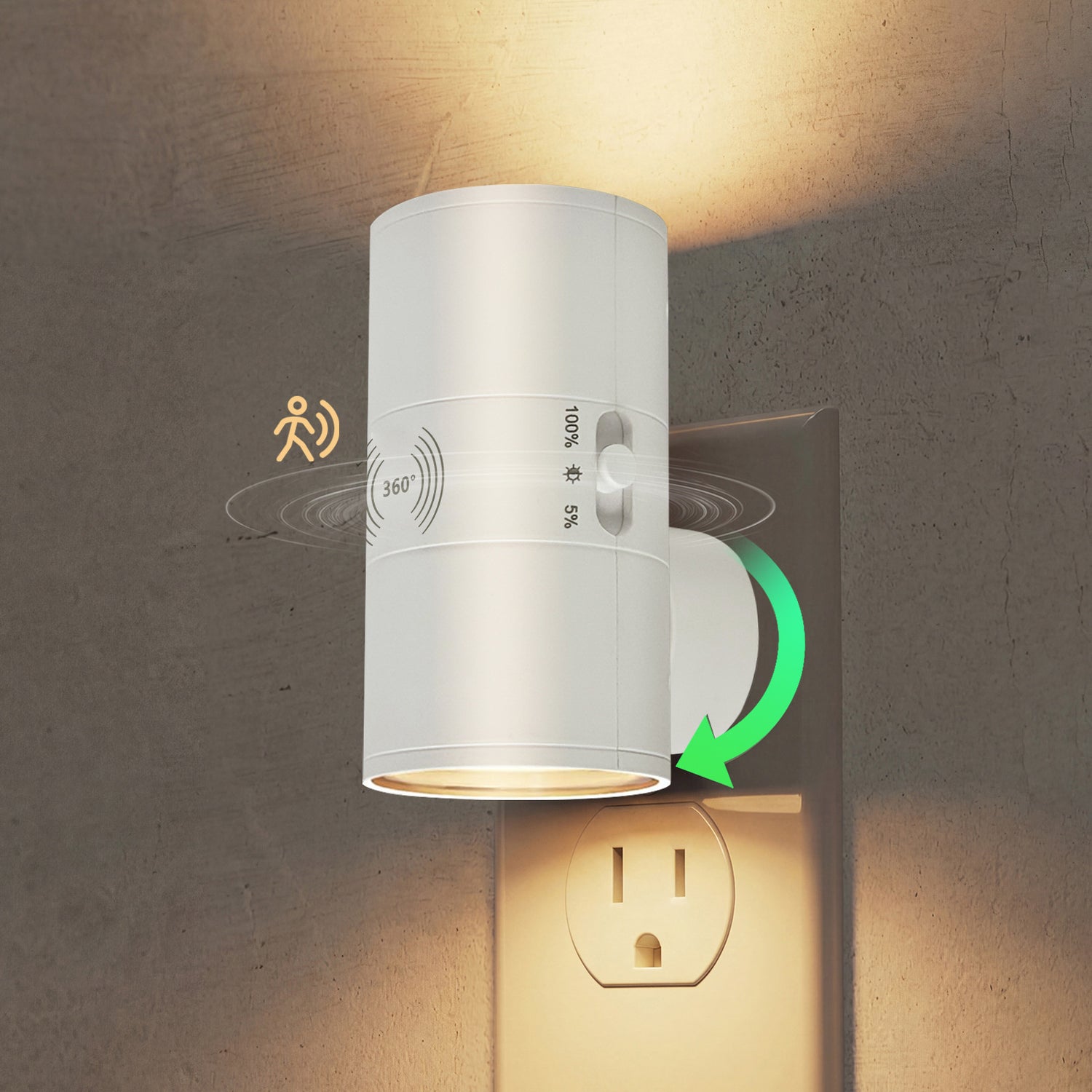 LED plug-in night light