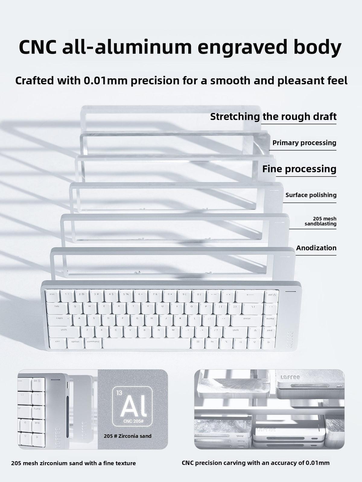 Teclado Mecánico Inalámbrico Multiconexión - vista 14