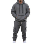 Ensemble de sport pour homme avec sweat et pantalon de jogging 2 pièces