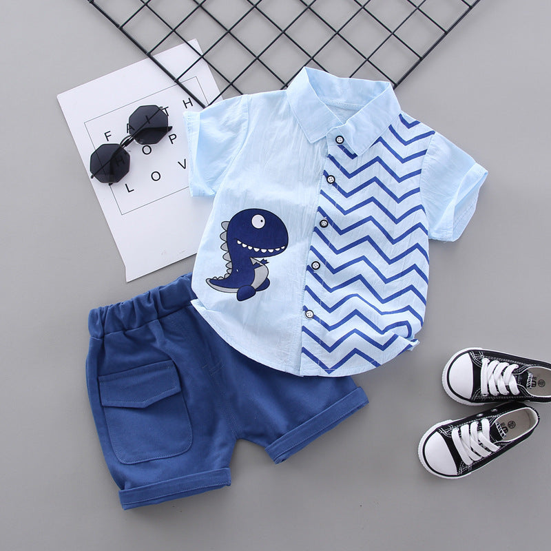 Conjunto Infantil de Camisa y Short con Dinosaurios | Imagen 16 | My Store Plus