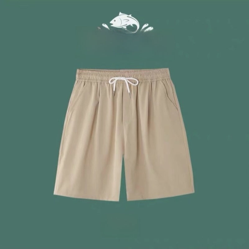 Short de Sport à Séchage Rapide pour Homme avec Taille Ajustable