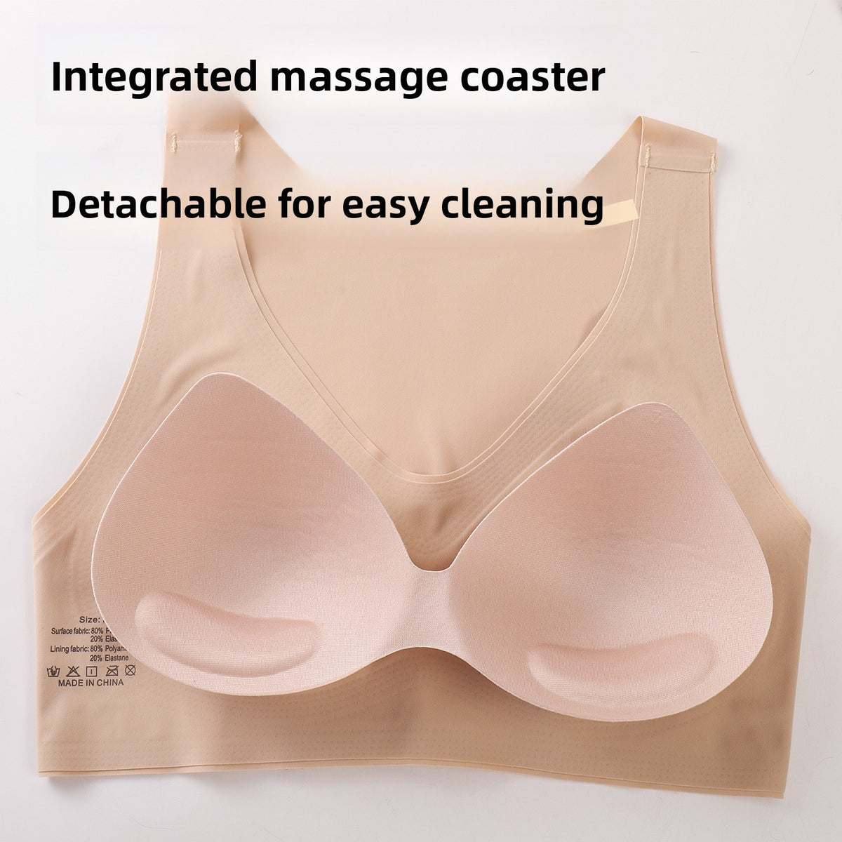 Top Deportivo con Copas Fijas y Tela Antibacterial - vista 8