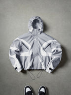Veste de sport légère pour homme avec capuche et fermeture éclair