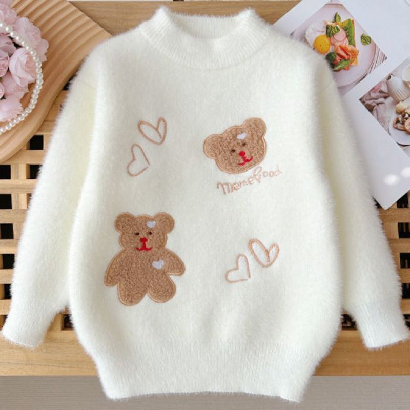 Suéter Suave Tipo Mink para Niña | Imagen 95 | My Store Plus