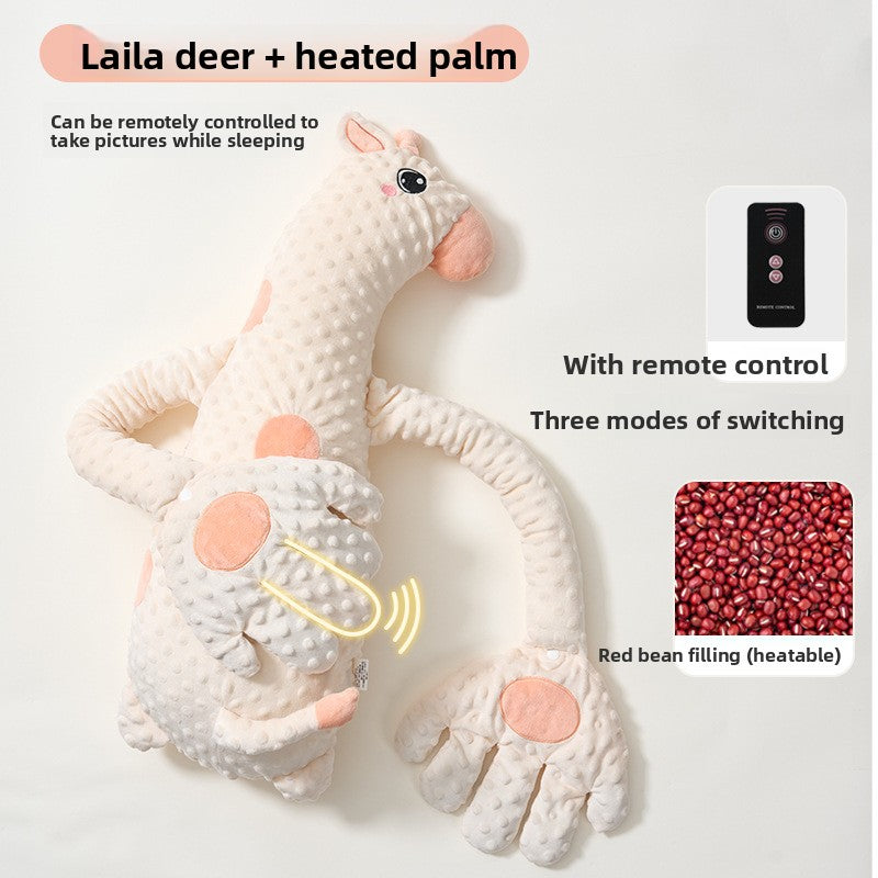 Baby Venting and Soothing Pillow with Warm Compress