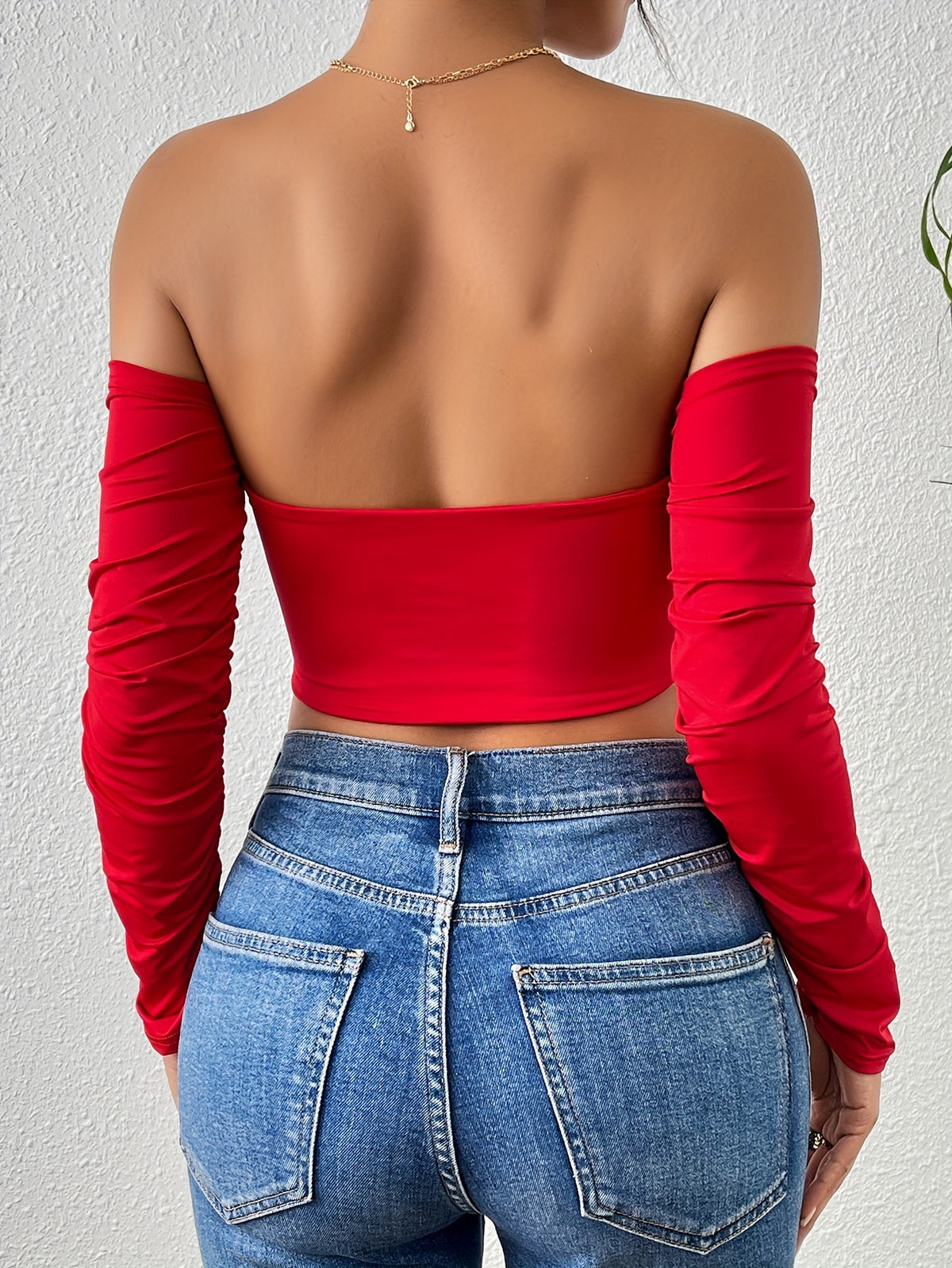 Blusa sin Mangas con Ajuste de Cordón en Cintura - vista 9