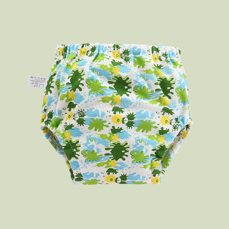 Culotte d'apprentissage en coton pour bébé avec motifs animaux