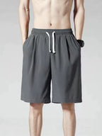 Short de Sport à Séchage Rapide pour Homme avec Taille Ajustable