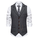 Chaleco Vintage Ajustado para Hombre - vista 5